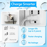 Sonicare charger safety comparison showing plug and charging benefits